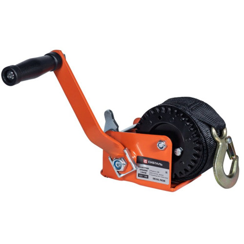 Лебедка ручная барабанная LRB 450 кг / 10 м СибТаль 