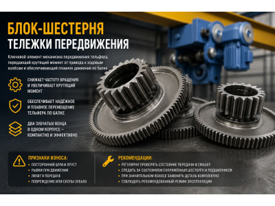 Признаки износа шестерни